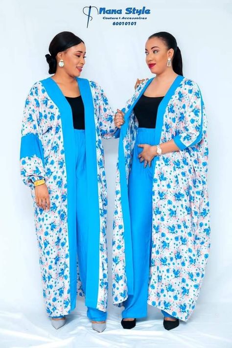 Kimono And Palazzo Outfit, Long Maxi Dress Casual, Palazzo Outfit, Mens Traditional Wear, Nigerian Lace Styles Dress, Nigerian Lace Styles, African Attire Dresses, Long African Dresses, 2piece Outfits