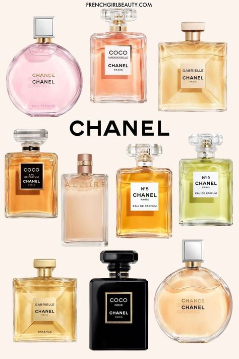 10 Best Chanel Perfumes for Women with Class Chanel Perfumes, Best Womens Perfume, Perfume Chanel, Chanel Fragrance, Parfum Chanel, Perfumes For Women, Fragrances Perfume Woman, French Perfume, Perfume Collection Fragrance