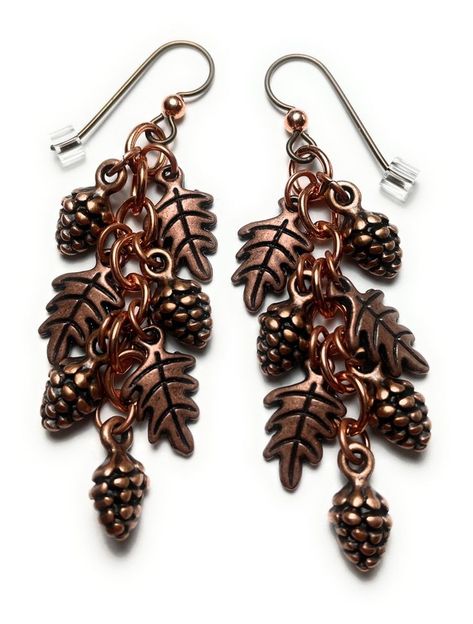 #autumnearrings #fallearrings #pineconejewelry #pineconeearrings #oakleafearrings #handmadejewelry #handmadeearrings #copperearrings Pine Cone Jewelry, Oak Leaf Earrings, Business Board, Handmade Sellers, Amazing Gifts, Fall Earrings, Business Gift, Oak Leaf, Business Promotion