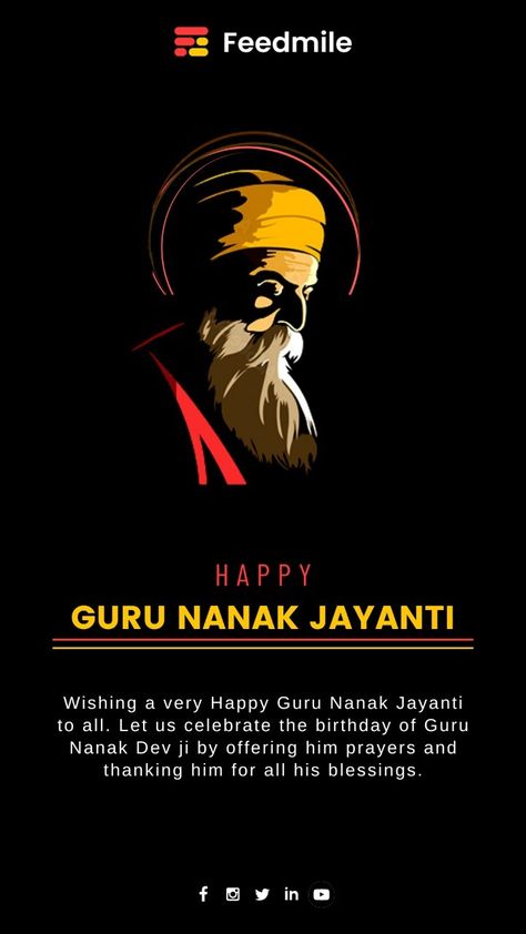 Happy Guru Nanak Jayanti Gurunanak Quotes, Guru Nanak Jayanti Poster, Guru Nanak Jayanti Wishes, Happy Gurunanak Jayanti, Good Memories Quotes, Karthika Masam, Happy Guru Nanak Jayanti, Nanak Jayanti, Happy Holi Wishes