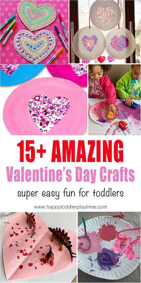 Fill the Heart Sensory Bag for Toddlers & Preschoolers - HAPPY TODDLER PLAYTIME Crafts For Toddlers, Valentine's Day Crafts, Crafts And Activities For Kids, Kids Craft Room, Pattern Activities, Valentines For Mom, Valentine Activities, Curious Kids, Toddler Valentines