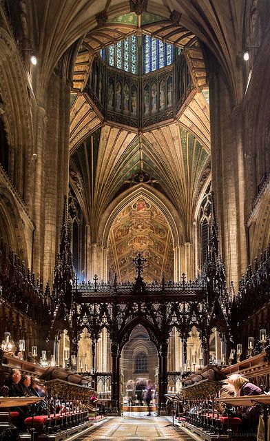 Ely Cathedral, Architecture Antique, Gothic Cathedrals, Cathedral Architecture, Gothic Cathedral, Gothic Church, Sacred Architecture, Church Interior, Religious Architecture