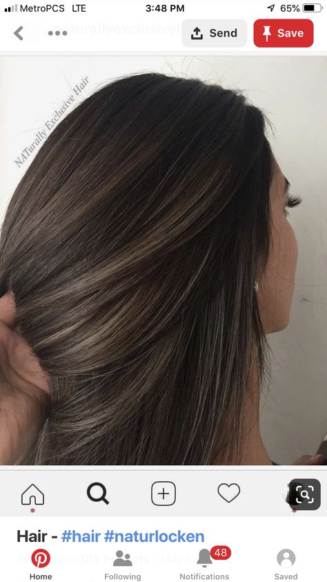 Black Hair Balayage, Professional Hair Color, Brunette Hair With Highlights, Hair Color Light Brown, Brunette Balayage Hair, Brown Hair Balayage, Long Brown Hair, Ombre Hair Color, Brown Hair With Highlights