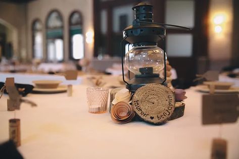 Railroad Wedding, Rustic Lantern Centerpieces, Grooms Cake Tables, Train Station Wedding, Lantern Centerpiece, Bee Photography, Wedding Glamour, Train Table, Train Theme