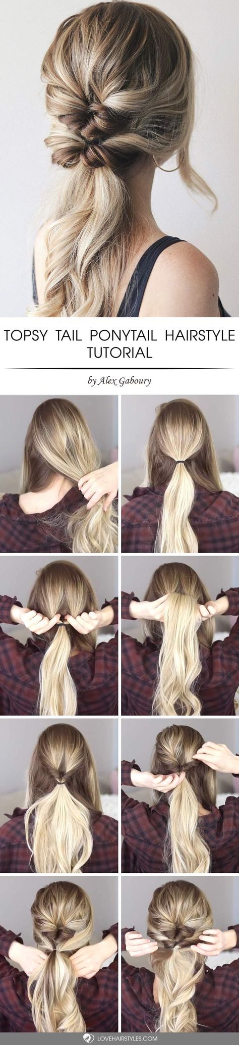 Easy And Chic Double Topsy Tail Hairstyle #topsytail #tutorials #hairstyles #ponytail #longhair ❤️ Want to learn how to do topsy tail hairstyles yourself? Follow each tutorial to create the stylish and simple braid, ponytail, updo, and half-up styles. Get inspired! ❤️ See more: https://lovehairstyles.com/topsy-tail-hairstyles-tutorials/ #lovehairstyles #hair #hairstyles #haircuts Hair Bun Quotes, Hairstyles Pony, Topsy Tail Hairstyles, Tail Hairstyles, Topsy Tail, Ponytail Hairstyles Tutorial, Tail Hairstyle, Korean Hair Color, Simple Ponytails