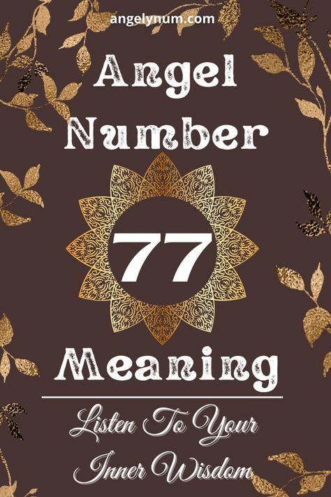 Suppose that angel number 77 keeps appearing to you in different places. Stop and think about its symbolism and meaning. 77 Angel Number Meaning, 77 Angel Number, 77 Meaning, What Does 666 Mean Angel Numbers, 707 Angel Number Meaning Love, Angelic Numbers, 09:09 Angel Number Meaning, 8:08 Angel Number Meaning, 07:07 Angel Number Meaning