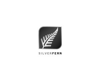 My "silver fern" logo design. Fern Logo, Minimal Logos Inspiration, Foundation Logo, Identity Inspiration, Silver Fern, Logo Brand Identity, Minimal Logo, Atari Logo, Logo Inspiration