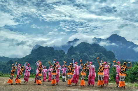 Kayin New Year Day in Myanmar in 2021 | by Office Holidays Kayin Dress, Kayin State, Free Mothers Day Cards, Myanmar Culture, Dragon Tattoo Images, Green Kingdom, Hpa An, Baggu Duck Bag, New Year Day