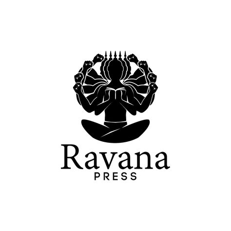 Ravana King Tattoo, Ravana Tattoo Designs, Ravana Tattoo, Ravana King, Hindu Tattoos, King Ravana, Murugan Wallpapers, Spartan Tattoo, Channel Logo