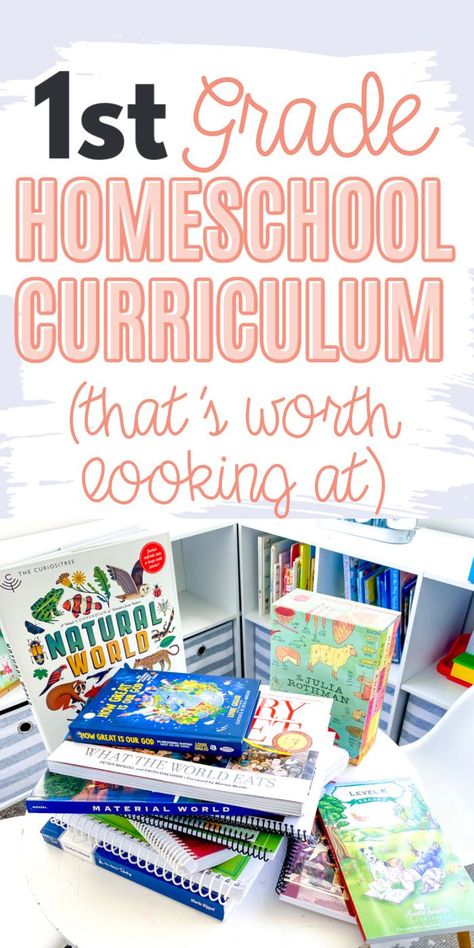 Free Homeschool Curriculum Kindergarten, First Grade Homeschool, Homeschooling First Grade, Homeschool Reading Curriculum, First Grade Homework, Homeschool Curriculum Planning, Best Homeschool Curriculum, First Grade Curriculum, Homeschool Math Curriculum