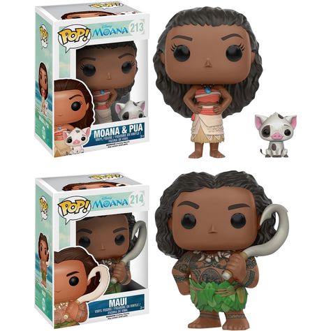 Moana And Pua, Moana Pua, Disney Princess Moana, New Disney Movies, Princess Moana, Funko Pop Dolls, New Disney Princesses, Funko Pop Toys, All Disney Princesses