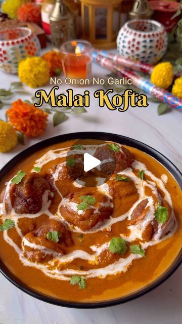 No Onion Garlic Recipes Indian, Paneer Kofta Recipe, No Onion No Garlic Recipes Indian, Malai Kofta Recipe, Jain Recipes, Kofta Recipe, Green Capsicum, Garlic Fried Rice, Malai Kofta