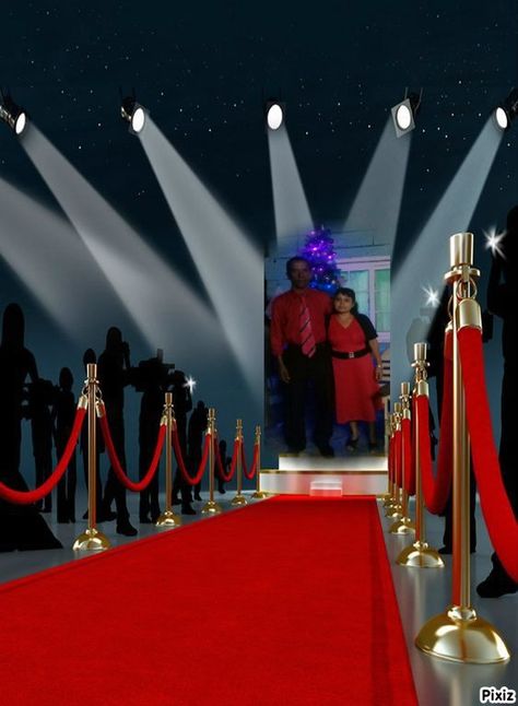 Photo montage's result : Tapis rouge-projecteurs - Pixiz Stage Photography, Hollywood Party Theme, Wedding Background Images, Photoshop Backgrounds Free, Photography Studio Background, Background Images Free Download, Hollywood Theme, Free Video Background, Studio Background Images