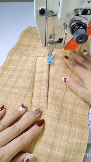 Sewing Pockets, Detail Couture, Easy Diy Clothes, Easy Dress Sewing Patterns, Sewing Machine Basics, Sewing Easy Diy, Page Instagram, Sewing Crafts Tutorials, Sewing Tutorials Clothes