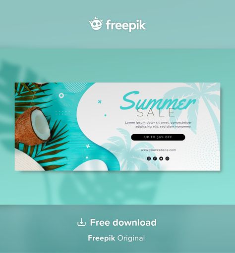 Summer Banner Design, Beauty Banner, Banner Website, Summer Sale Banner, Summer Banner, Summer Shopping, Banner Ideas, Graphic Design Business, Discount Banner