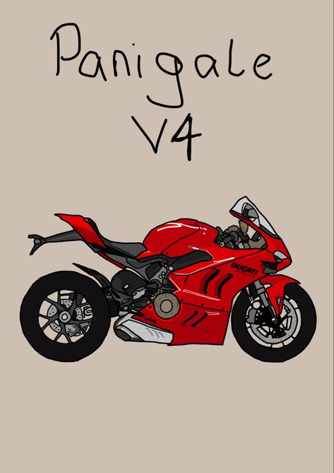 #motorcycle #drawing Easy Motorcycle Painting, How To Draw A Motorcycle, Ducati Drawing, Motorcycle Drawing Reference, Motorcycle Doodle, Motos Aesthetic, Biker Drawing, Moto Yamaha R1, Motorcycle Background