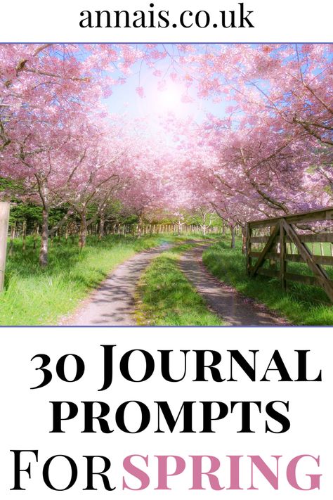 Journal prompts for spring. Make a fresh start for the new season with these spring journal ideas. Spring journaling, spring journal Journal Challenge, Daily Journal Prompts, Pretty Journals, Keeping A Journal, Writing About Yourself, Spring Equinox, Can You Be, Hopes And Dreams, Journal Writing Prompts