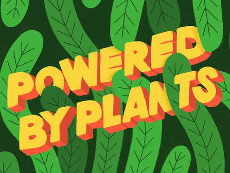 Powered By Plants by Alley Tretter Flowers Colored Pencil, Type Art, Plant Based Lifestyle, Lettering Practice, Ipad Art, Saint Charles, Art Flowers, San Rafael, Typography Art