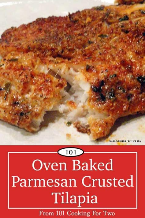 Tilapia Recipes Easy, Baked Tilapia Recipes, Parmesan Crusted Tilapia, Crusted Tilapia, Fish Recipes Baked, Baked Tilapia, Fish Dinner Recipes, Tilapia Recipes, Fish Recipes Healthy