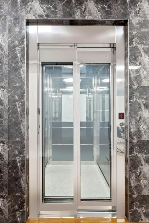 Lift Elevation Design, Lift Design For Home, Lift Lobby Design Residential Luxury, Lifts Elevator Home, Lift Front Wall Design, Lift Area Design, Lift Design Interior, Lift In House, Lift Door Design