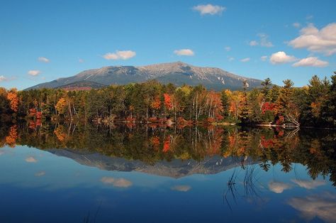 Mt Katadin Mount Katahdin, Baxter State Park, Reflection Photos, Art Music, Mount Rainier, State Park, Photo Credit, The Great Outdoors, United States Of America