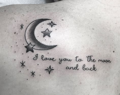 I Love You Ti The Moon And Back Tattoo, Love You To The Moon And Back Mother Daughter Tattoos, Tattoo Ideas Love You To The Moon And Back, Love You To The Moon And Back Tattoo Ideas, I Live You To The Moon And Back Tattoo, Love To The Moon And Back Tattoo, I Love You To The Moon And Back Tattoo Ideas, Love U To The Moon And Back Tattoo, Moon Memorial Tattoo