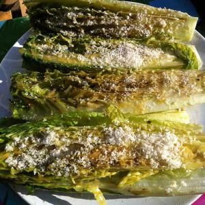 - Jeremy Keith - Creative Commons Grilled Roman Hearts, Grilled Lettuce, Grilled Romaine Hearts, Barbeque Sides, Grilled Romaine Lettuce, Apartment Recipes, Romaine Hearts, Lettuce Recipes, Grilled Salad