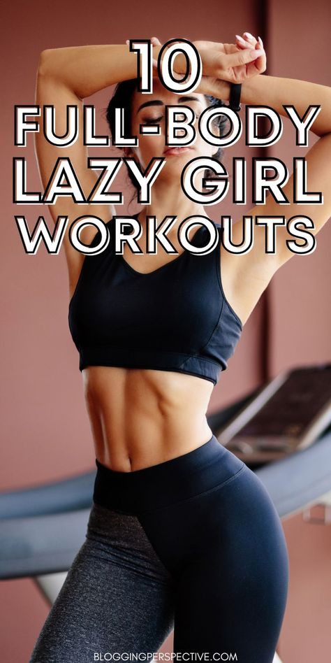 10 lazy girl workouts Free Lazy Girl Workouts, Lazy Excersise Routine, Easy Bedroom Workouts, Lazy Girl Full Body Workout, Lazy Excersizes, Lazyfit Workout, Just Fit Lazy Workout 28 Day Challenge, Lazy Girl Exercises, Lazy Fit Workout