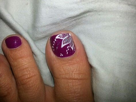 Purple Pedicure Purple Pedicure Ideas, Toenail Ideas, Purple Pedicure, Purple Toe Nails, Toenail Designs Summer, Pedicure Designs Toenails, Toenail Designs, Fruit Nail Art, Pedicure Nail Designs