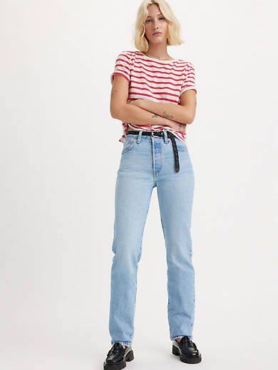 501® Levi's® Original Jeans - Blue | Levi's® GB Levis Outfit, The Blueprint, Levi Jeans Women, Levi’s Jeans, Relaxed Jeans, Levi’s 501, Loose Jeans, Lightweight Dress, Levis Women