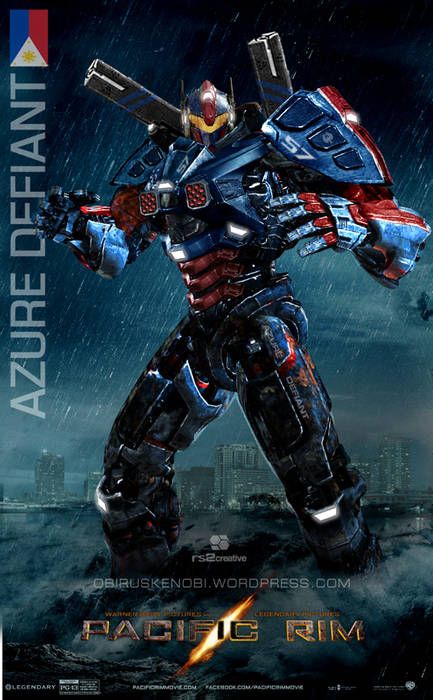 Azure Defiant, Pacific Rim Kaiju, Pacific Rim Jaeger, Futuristic Armour, Gundam Wallpapers, The Munsters, Giant Monsters, Custom Fans, Pacific Rim