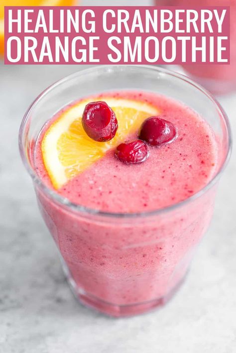 Cranberry Smoothie, Orange Smoothie, Holiday Sweets, Smoothie Detox, Tropical Smoothie, Pineapple Smoothie, Fiber Rich Foods, Fat Foods, Diet Vegetarian