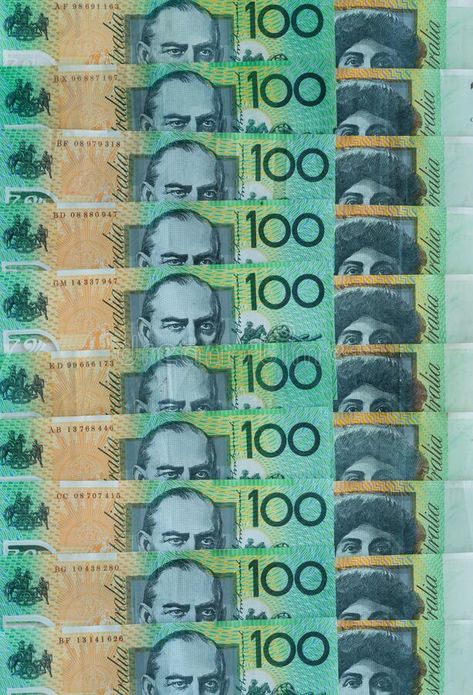 One hundred dollar notes, Australian currency. Australian money $100 notes lined #Sponsored , #paid, #SPONSORED, #notes, #lined, #currency, #Australian Australian 100 Dollar Note, Australian Currency, Australia Money, Money Aesthetic Australia, Australian Money Aesthetic, Australian Money, Money Background, Dollar Note, Social Media Marketing Quotes