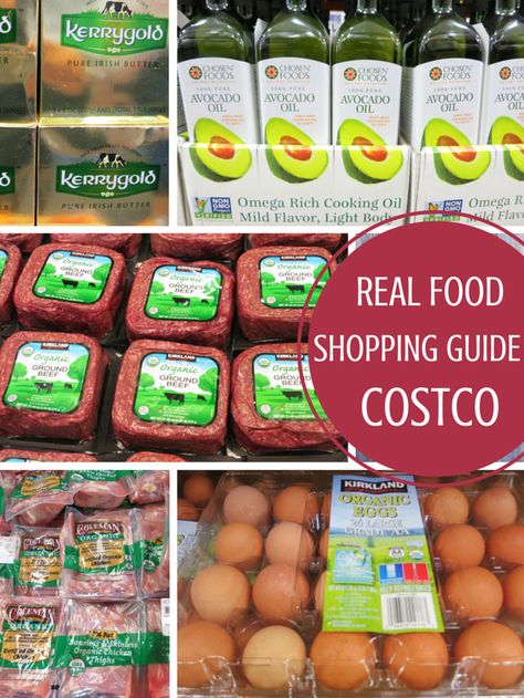 There are plenty of real food options available at Costco - IF you know what to look for. I’ve put together a Real Food Shopping Guide for Costco so that you can see a list of the things that I buy (or would consider buying) to help you out while you shop. Paleo Life, Food Shopping, Food Shop, Clean Recipes, Ghee, Chia Seeds, Real Food, Clean Eating Recipes, Organic Recipes