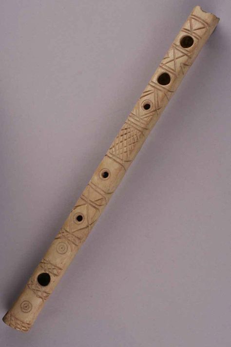 Fantasy Flute, Clay Instruments, Bone Flute, Oc Building, Object References, Music Tools, Wooden Flute, Wind Instruments, Woodwind Instruments