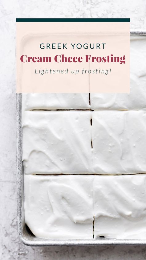 This Greek yogurt cream cheese frosting is the most delicious healthy cream cheese frosting we've ever had! Ww Cream Cheese Frosting, Greek Yogurt Cream Cheese Frosting, Freezing Cream Cheese, Yogurt Waffles, Greek Yogurt Cream Cheese, Healthy Cream Cheese Frosting, Yogurt Cream Cheese, Healthy Cream Cheese, Macro Food