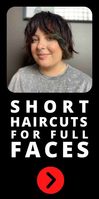 Haircuts For Full Faces, Unique Short Haircuts, Straight Or Curly Hair, Fat Face Haircuts, Pixie Cut Round Face, Hairstyles For Fat Faces, Chubby Face Haircuts, Short Hair Cuts For Round Faces, Hairstyle For Chubby Face