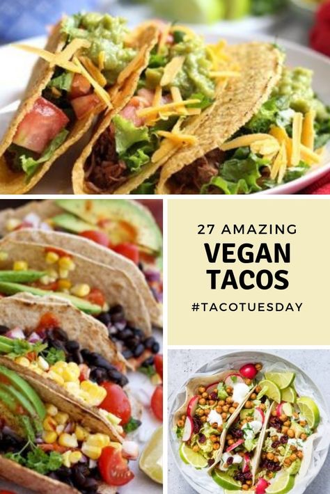 Vegan Mushroom Wellington, Vegan Cauliflower Tacos, Vegan Table, Vegan Tacos Recipes, Mushroom Wellington, Vegan Taco, Vegan Eggplant, Lentil Tacos, Fried Beans