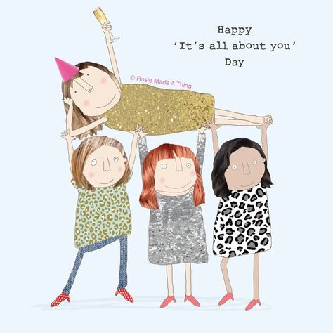 Rosie Made A Thing, Happy Greetings, Birthday Greetings Funny, Happy Birthday Art, Happy Birthday Funny, Funny Greetings, Birthday Wishes Quotes, Birthday Wishes Cards, Birthday Love