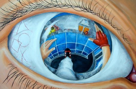 The World from our Eyes! Art Personal Investigation, Our World Art Gcse, Art Our World, Our World Art, Personal Investigation, Cute Paintings, Gcse Art, A Level Art, World Art