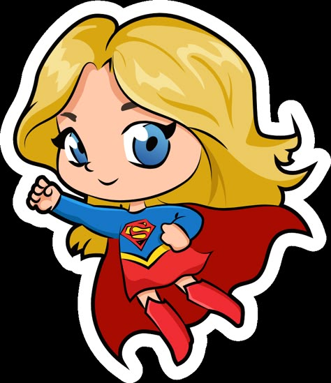 Cousin of Superman - the gorgeous Supergirl, designed in chibi style for all fans of Chibi art and DC Comics.. #DC #superheroes #comics #TVSeries #Hero #Chibi #Supergirl Superheroes Drawings, Super Hero Comic, Superhero Cartoon Drawing, Cartoon Superhero, Super Hero Cartoon, Cute Superhero Drawings, Super Hero Drawing, Super Hero Kids, Super Women Drawing