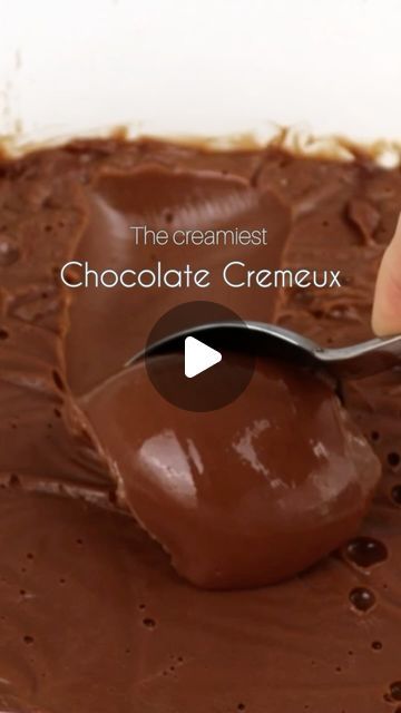 Louise Lindberg Bonfils Høck on Instagram: "Recipe: My best Chocolate Cremeux that works EVERY TIME 🙌🏼

Save this post for the next time 
you’re making cremeux 🤎

If you want to see the full tutorial where 
I share all my best tips to make the perfect cremeux, check out my YouTube video via link in bio ☺️

This chocolate cremeux is, without exaggeration, out of this world 😯 
It’s beyond creamy, rich and velvety!
I’ve used this recipe for years and it never fails me. 

The cremeux is perfect for fillings in macarons, as decoration on top of petit fours, or can be used as an insert inside an entremet cake.

Ingredients:
- 1.5 gelatin sheets (1 sheet = 1,75 g, bloom value 240)
- 250 g milk chocolate
- 4 egg yolks
- 20 g caster sugar
- 320 ml heavy cream
- A pinch of sea salt

Instructions Gelatin Sheets, Entremet Cake, Royal Recipe, Specialty Cupcakes, Rubber Spatula, Almond Tart, Glaze For Cake, Egg Yolks, Cling Film