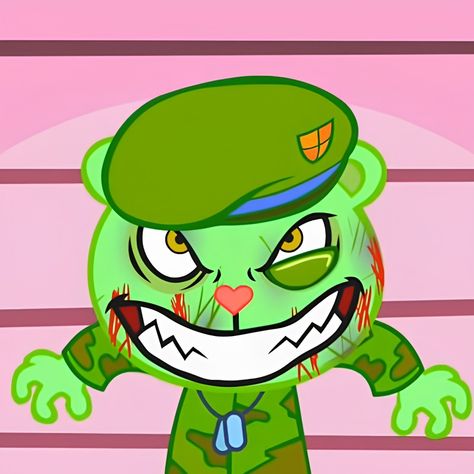 Flippy Htf, Happy Tree Friends Flippy, Scene Core, Graffiti Doodles, Joker Art, Graffiti Characters, Happy Tree, Friends Wallpaper, Happy Friends