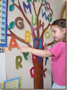 I love all of these alphabet games & activities. Kindergarten Concept, Alphabet Tree, Alphabet Display, Chicka Chicka, Abc Activities, Preschool Literacy, Alphabet Crafts, Teaching The Alphabet, Letter Activities