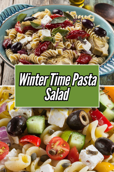 🥗 Reinvent pasta salad for cold days with this Winter Time Pasta Salad! Packed with seasonal ingredients and hearty flavors. Get the full recipe on our blog! 🍝 ❄️ Ravioli Salad Cold, Hearty Pasta Salad, Warm Pasta Salad Recipes, Winter Pasta Salad Recipes, Winter Pasta Salad, Christmas Pasta Salad, Winter Pasta Dishes, Pasta Salad Recipes Cold, Winter Pasta Recipes