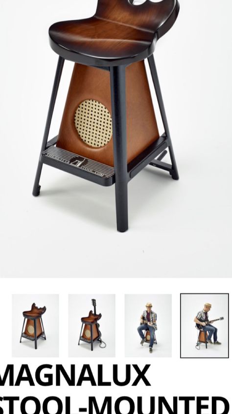 Diy Guitar Stand, Guitar Chair, Guitar Stool, Wood Tool Box, Guitar Room, Work Studio, Diy Guitar, Guitar Cabinet, Guitar Stand