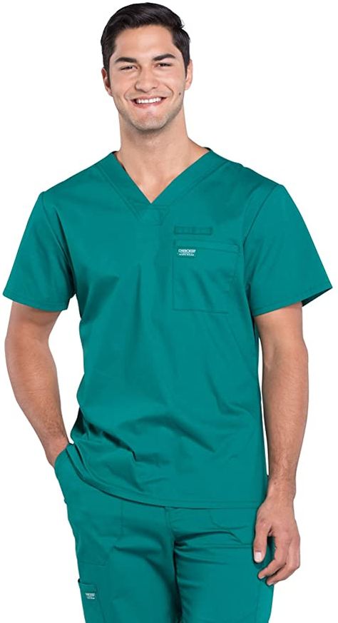 Medical Scrubs Men, Couples African Outfits, Stylish Scrubs, Green Scrubs, Medical Outfit, Professional Men, Medical Uniforms, Medical Scrubs, Men In Uniform