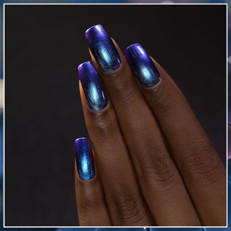 Looking for stunning manicure ideas? Check out these 5 must-try nail polish ideas that will take your nail game to the next level! From bold and vibrant colors to elegant and sophisticated designs, these nail polish ideas are perfect for any occasion. Get ready to show off your beautiful nails with these stunning manicure ideas! Purple And Blue Nails Designs, Blue And Purple Nails Designs, Chromatic Nails, Purple Blue Nails, 80 Nails, Blue And Purple Nails, Purple And Blue Nails, Blue Purple Nails, Jeans Nails