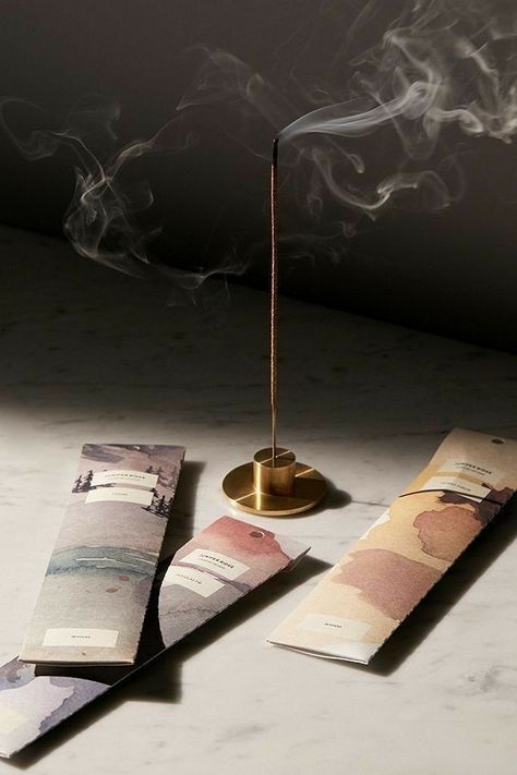 Incense Photography, Myrtle Flower, Incense Packaging, 광고 디자인, Photo Candles, Yoga Room, Notes Design, Packaging Design Inspiration, Incense Sticks