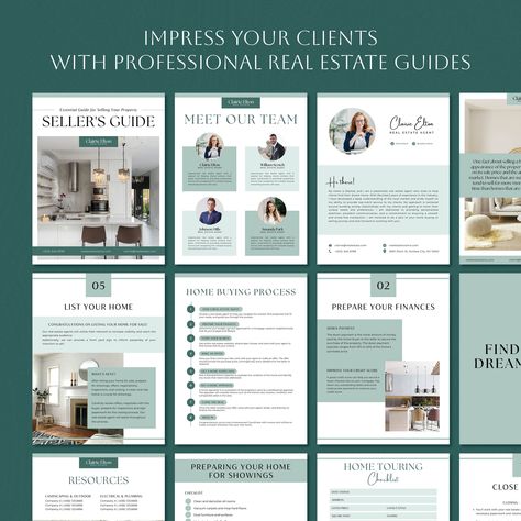 Open House Flyer, Green Marketing, Marketing Kit, Realtor Social Media, Real Estate Guide, Realtor Branding, Real Estate Buyers, Real Estate Templates, Digital Business Card